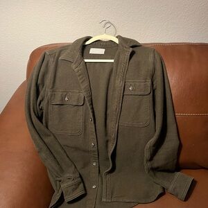 Olive Green Men’s Overshirt